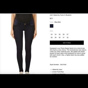 J Brand Maternity Jeans 28